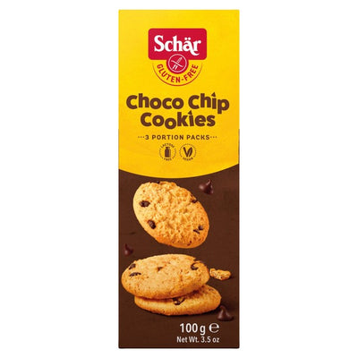 Schar Choco Chip Cookies Gluten Free Biscuits 100g