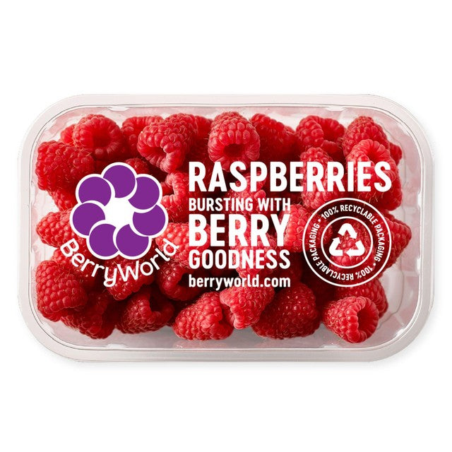 Berryworld raspberries 150g - British product