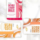 Dove Oat Milk & Berry Brulee soap bar - British product