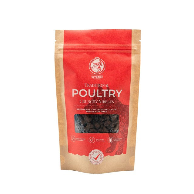 Clydach Farm grain free poultry dog treats 100g - British product