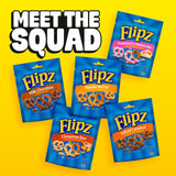Flipz Milk Chocolate Coated Pretzels 90g - British product