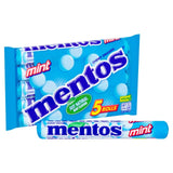 Mentos chewy mint sweets multipack 5 x 38g, imported from the UK