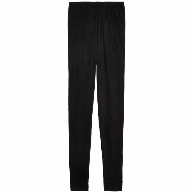 M&S thermal pointelle leggings black mix size 14, imported from the UK