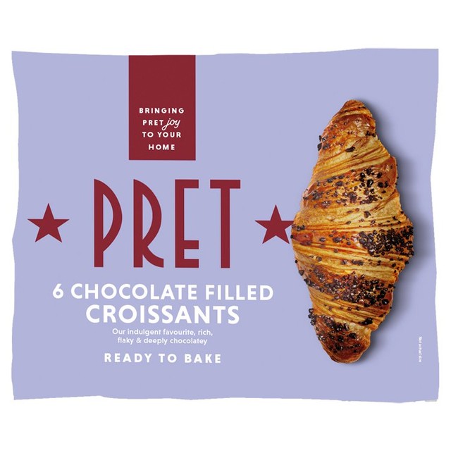 Pret chocolate filled croissants 420g, imported from the UK