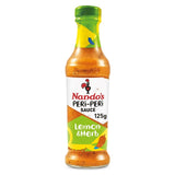 Nando's Lemon & Herb Peri-Peri Sauce 125g, imported from the UK