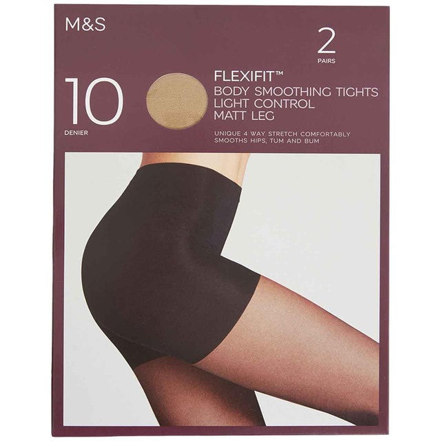 M&S Sheer Tights Opaline XL 2 Pack, imported from the UK