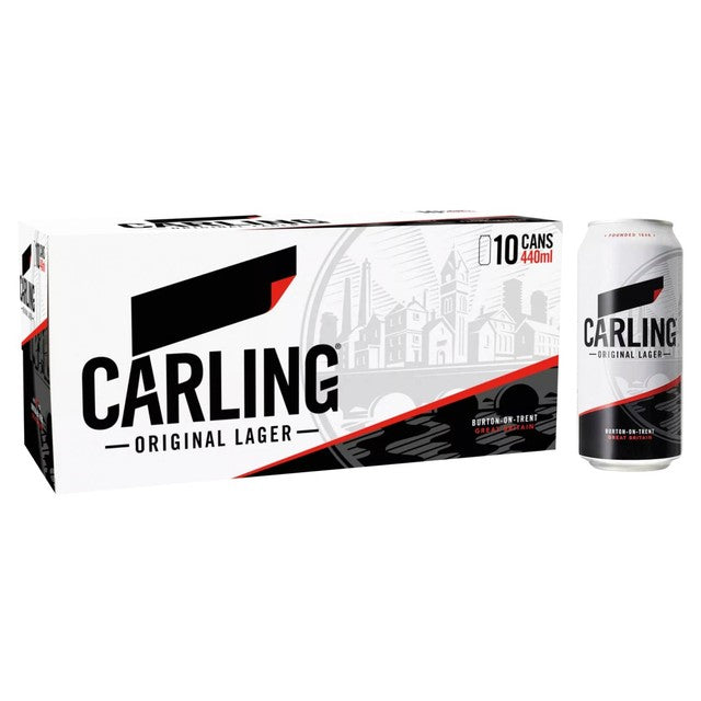Carling Original Lager 10 x 440ml - British product