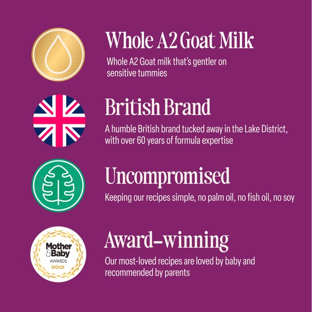 Kendamil goat first infant milk formula stage 1 from birth 800g - British product