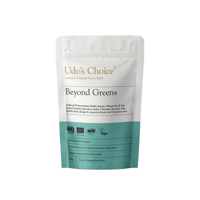 Udo's Choice greens powder organic and vegan 255g (British brand)