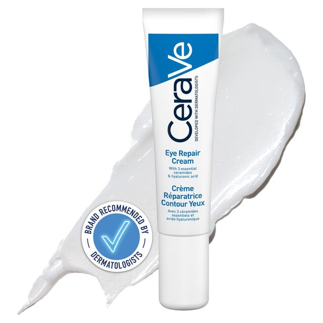 Cerave eye repair cream with ceramides for dark circles and puffiness 14ml - British product