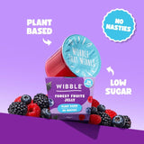 Wibble forest fruits jelly pot 125g (British brand)