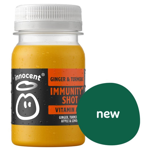 Innocent Immunity Ginger Turmeric Apple Lemon Shot 80ml, UK version