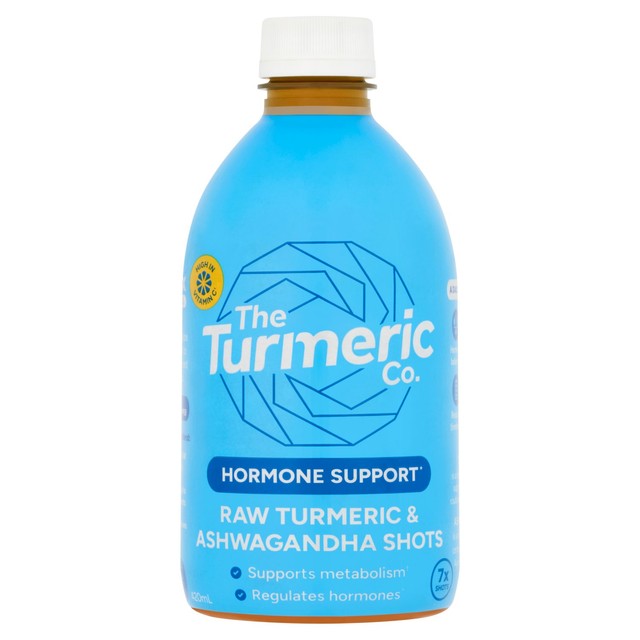 The Turmeric Co. Raw Turmeric & Ashwagandha health shot 420 ml (British brand)