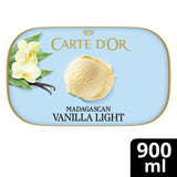 Carte D'Or Madagascan Vanilla Light Ice Cream Tub 900ml - British product