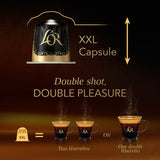 L'OR Double Ristretto XXL Coffee Pods, imported from the UK