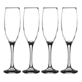 Ravenhead Mode champagne flutes 4-pack, imported from the UK