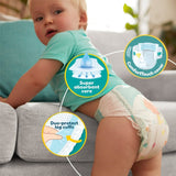 Pampers Baby Dry nappies Size 7 30 Count, imported from the UK