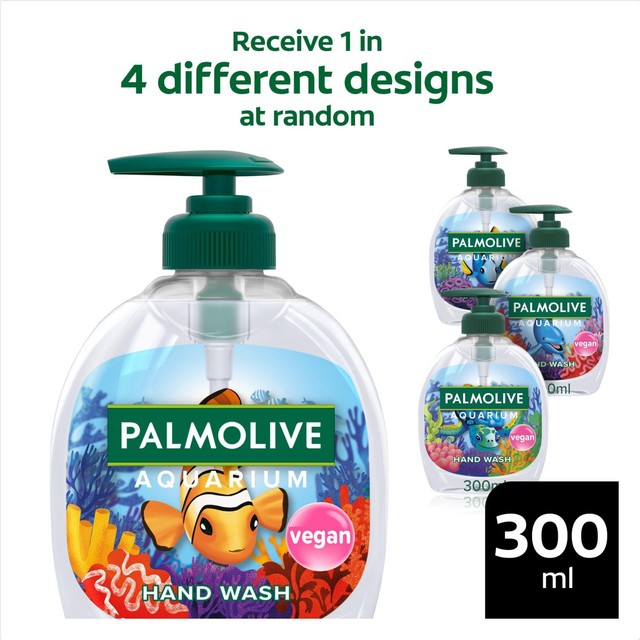 Palmolive Aquarium liquid hand soap 300ml, imported from the UK