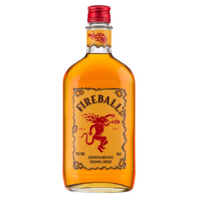 Fireball Cinnamon Whisky Liqueur Red Hot 50cl