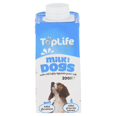 TopLife Goats Milk Dog Treat 200ml