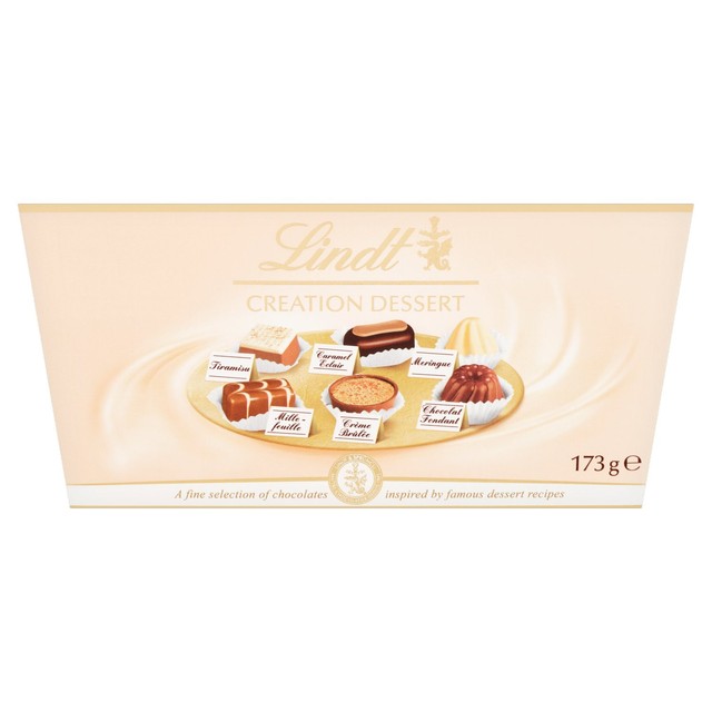 Lindt Creation Dessert Assortment chocolate box 173g, UK version