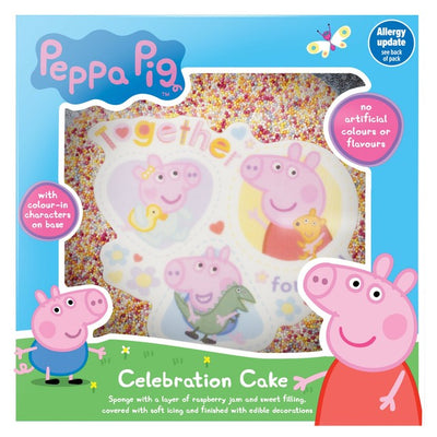 Finsbury Food Group Peppa Pig Celebration Cake 853g