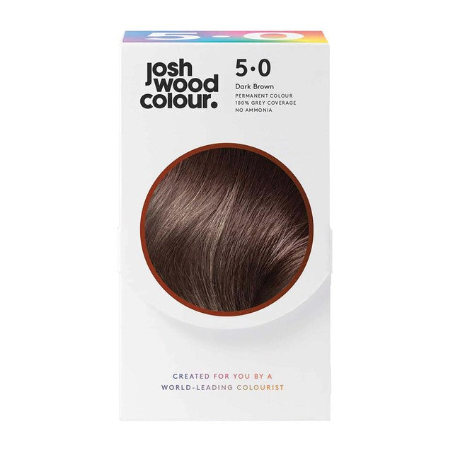 Josh Wood Colour hair colour kit Shade 5.0 Dark Brown 110ml, UK version