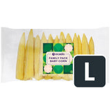 Ocado baby corn 285g, imported from the UK