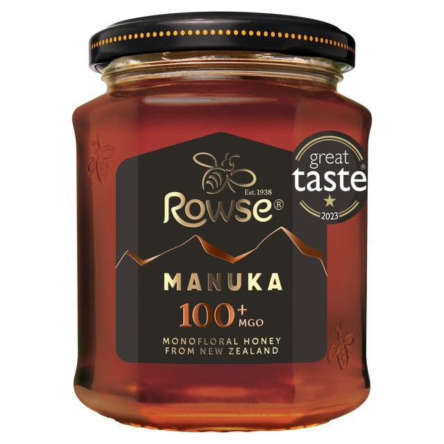 Rowse Manuka 100+ MGO honey 225g, imported from the UK