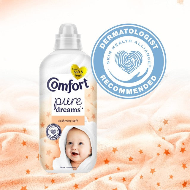 Comfort Cashmere Soft Sensitive Fabric Conditioner 900ml - British product