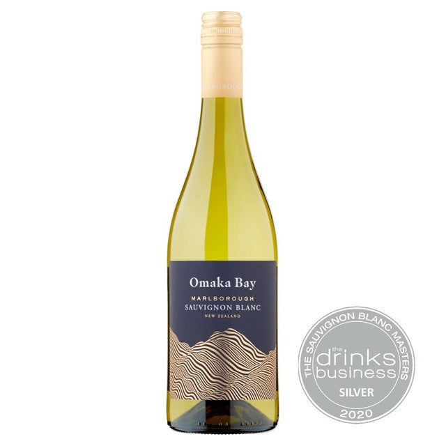 Omaka Bay Marlborough Sauvignon Blanc wine 75cl, imported from the UK