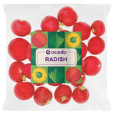 Ocado Radish vegetable in 300g film pack, imported from the UK