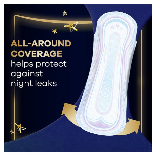 Always Ultra Secure Night Extra sanitary towels Size 5 - British product