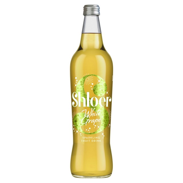 Shloer white grape sparkling juice drink 750ml (British brand)