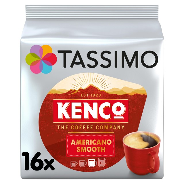 Kenco Americano smooth coffee pods 16 pack, UK version