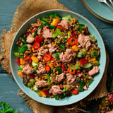 John West canned tuna steak with olive oil 3x110g, UK version