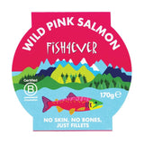 Fish 4 Ever wild Pacific pink salmon canned 170g - British product