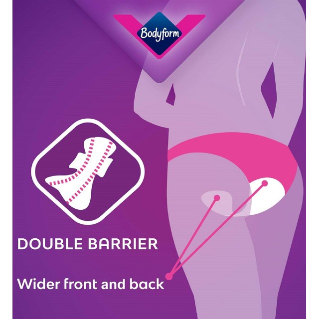 Bodyform Ultra Night Extra Sanitary Towels 9 per pack - British product