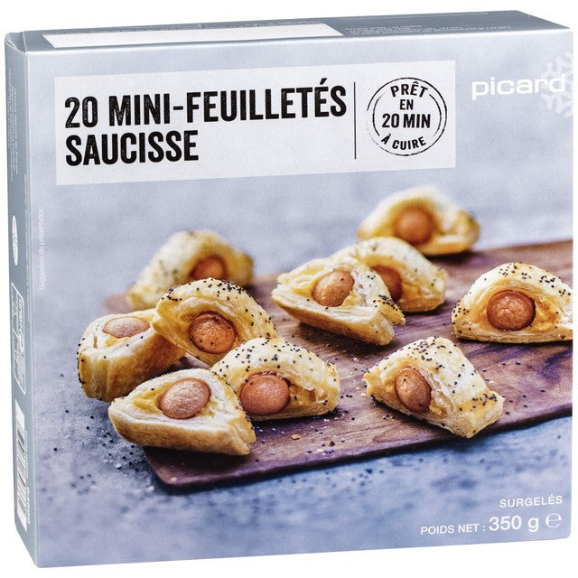Picard mini sausage rolls 20 per pack, imported from the UK