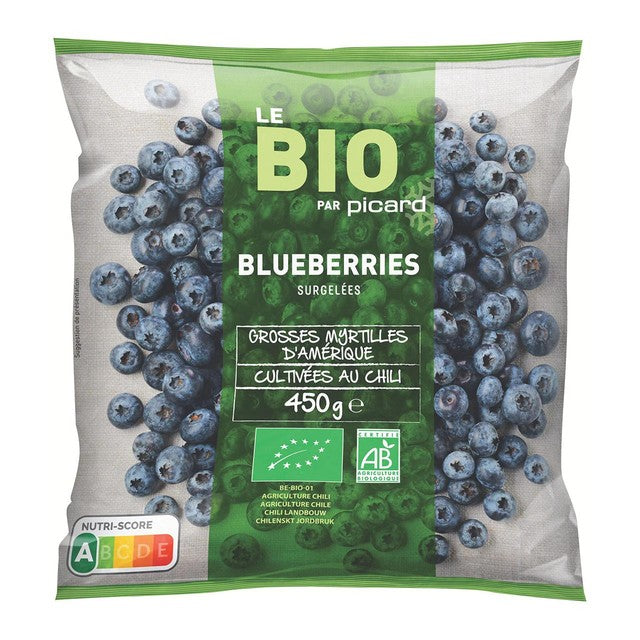 Picard organic blueberries 456g, imported from the UK