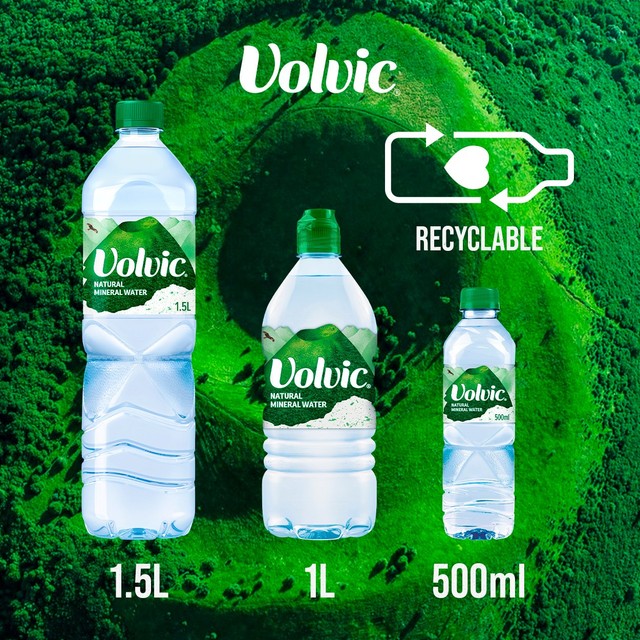 Volvic Still Natural Mineral Water 1.5L (British brand)
