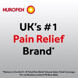 Nurofen Ibuprofen 342mg migraine relief caplets 12 pack, imported from the UK