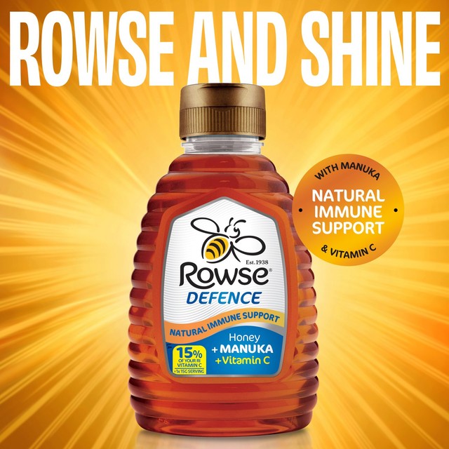 Rowse Supahoney Manuka & Honey blend 250g, imported from the UK