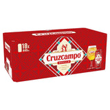 Cruzcampo Sevilla Lager 18 x 440ml cans - British product