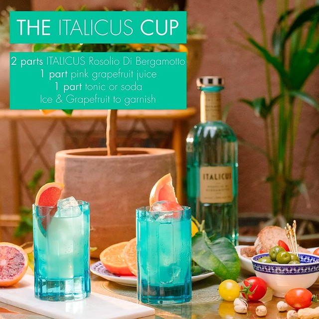 Italicus Rosolio di Bergamotto aperitif liqueur 70cl, UK version