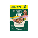 Natures Menu mixed variety dog food pouches 8 x 300g, imported from the UK