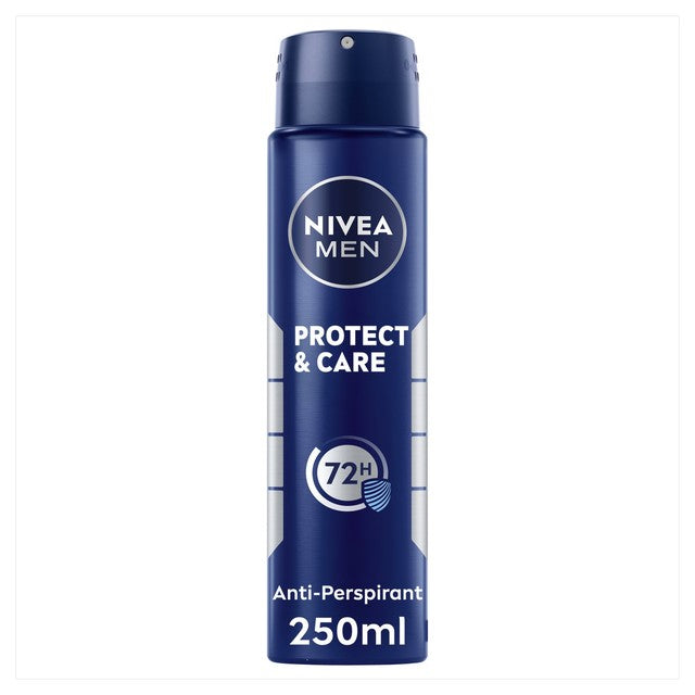 Nivea Men Protect & Care anti-perspirant deodorant spray 250ml, imported from the UK