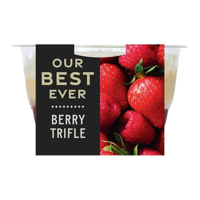M&S Best Ever Trifle Raspberry Strawberry Dessert 900g