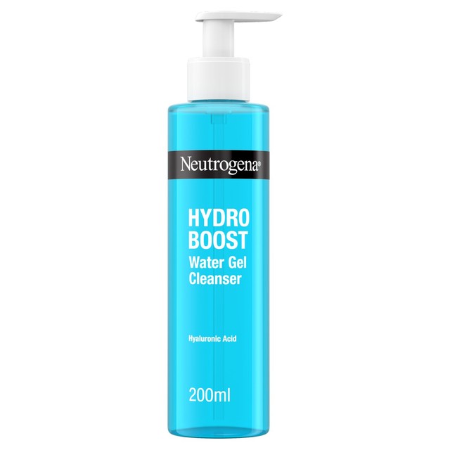 Neutrogena Hydro Boost Water Gel Cleanser 200ml, imported from the UK