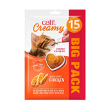 Catit Creamy Chicken cat treat 15 x 10g - British product